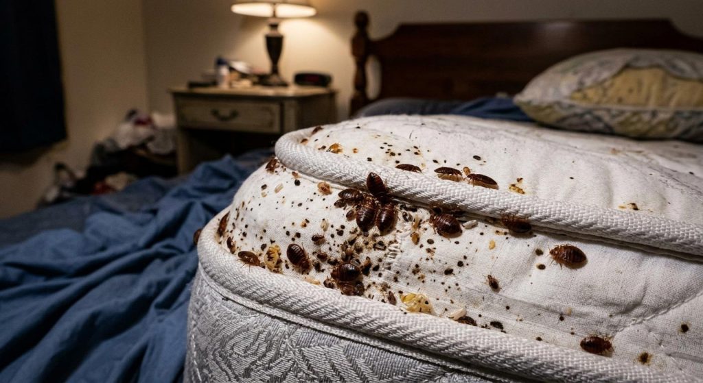 Professional bed bug control treatment